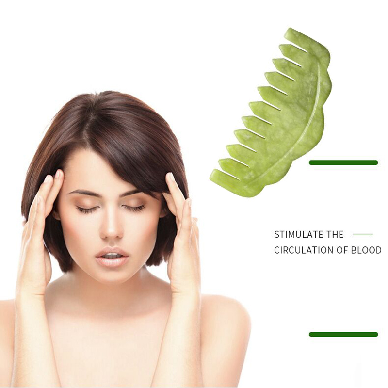 자연 녹색 Xiuyu Gua Sha 보드 옥 돌 마사지 - Jade Gua Sha Tool 리뷰 및 가격