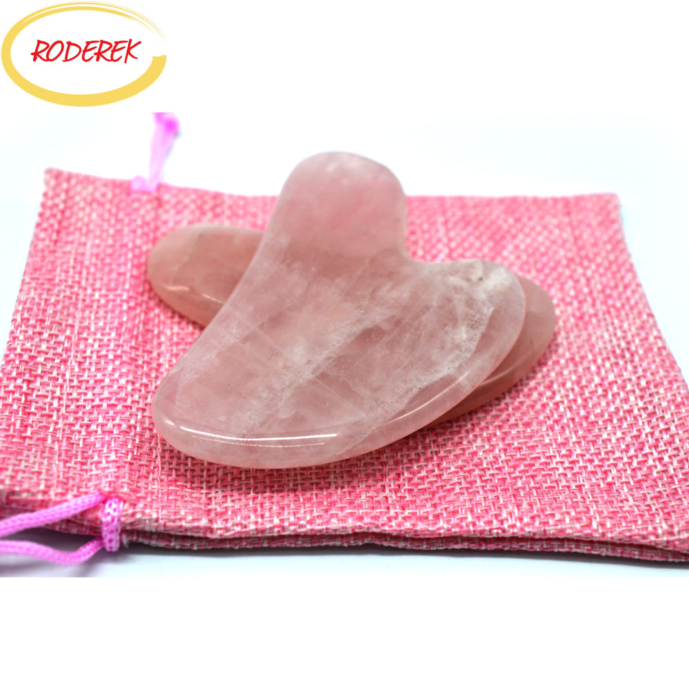 Jade Guasha Plate Natural Rose - Jade Gua Sha Tool 리뷰 및 가격