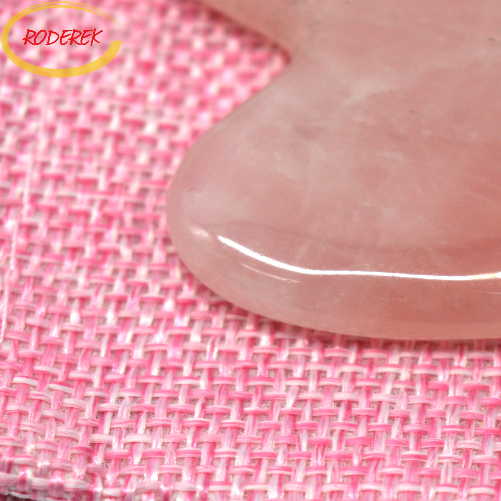 Jade Guasha Plate Natural Rose - Jade Gua Sha Tool 리뷰 및 가격