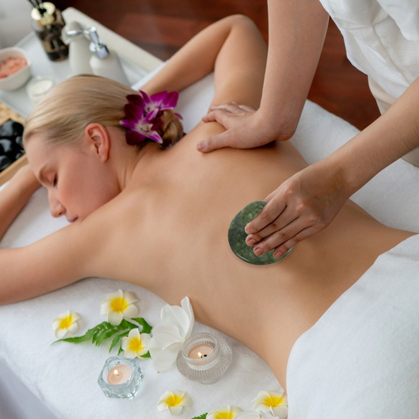 버섯 모양의 구아샤 마사지 스톤, 천연 자수정 재질,  - Jade Gua Sha Tool 리뷰 및 가격