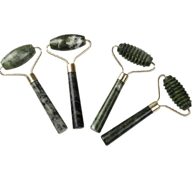 천연 옥 롤러 페이셜 마사지기 그린 페이스 넥 롤러 마 - Jade Gua Sha Tool 리뷰 및 가격