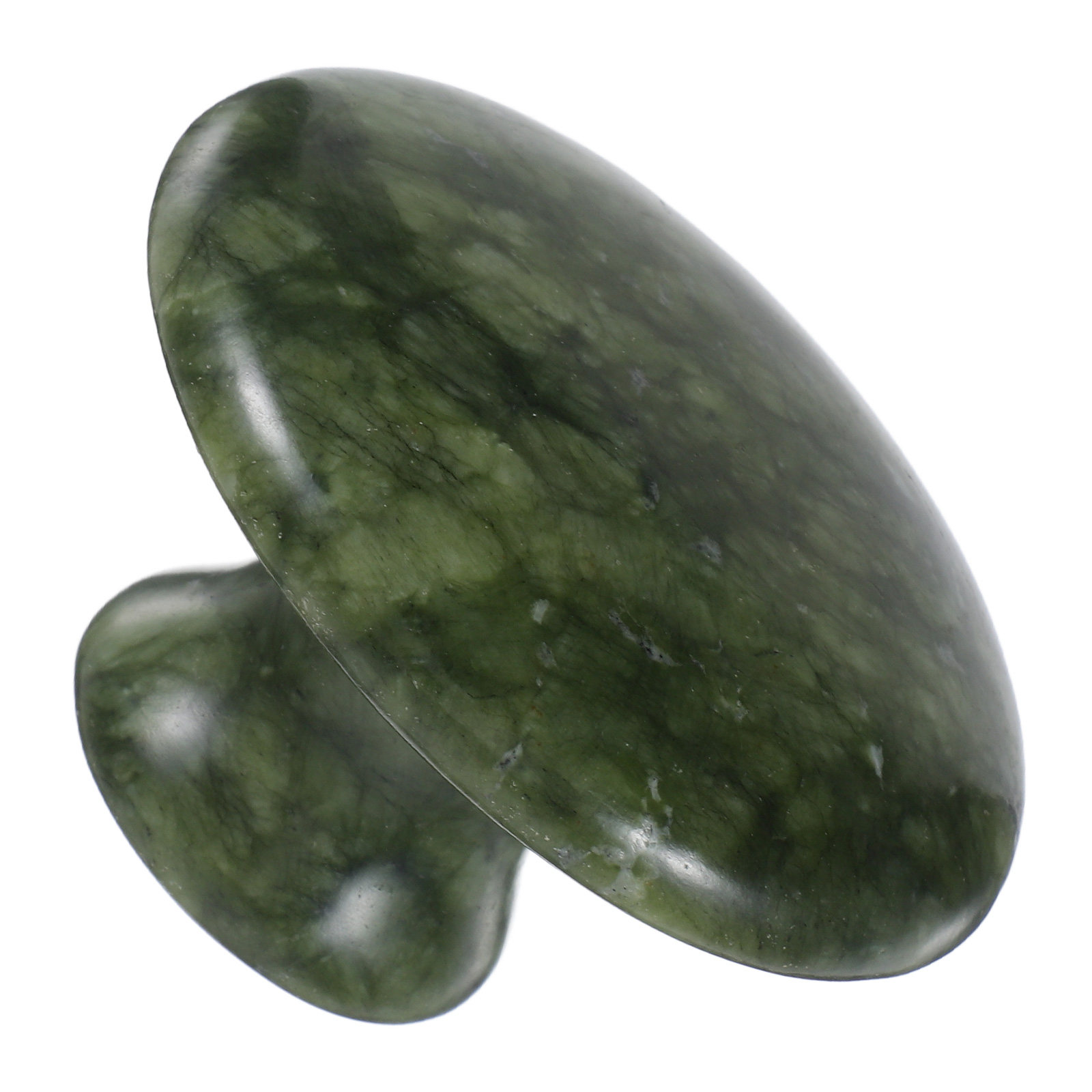버섯 모양의 구아샤 마사지 스톤, 옥으로 만든 눈 주변 - Jade Gua Sha Tool 리뷰 및 가격