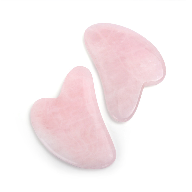 로즈 쿼츠 옥 Guasha 마사지 도구 천연 석재 스크 - Jade Gua Sha Tool 리뷰 및 가격