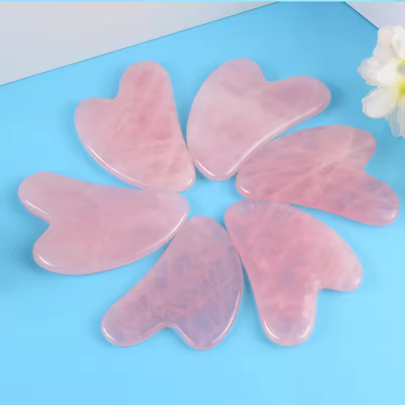 천연석 구아샤 옥 페이셜 뷰티 스크래핑 마사지 도구 탄 - Jade Gua Sha Tool 리뷰 및 가격